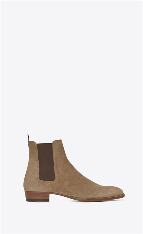 ysl wyatt boots sizing|ysl chelsea boots men's.